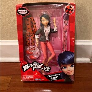 Ladybug Marinette Doll - Blue Hair, Pink Pants